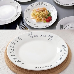 Plato Playo De Ceramica 8' Pattiserie en internet