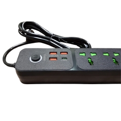 Alargue Moderno 5 Tomas USB C Adaptador Extranjero Viajes en internet