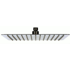 Flor De Ducha CUADRADA 20 X20 Cm Grifería Ducha Baño Lluvia - UNISHOPS