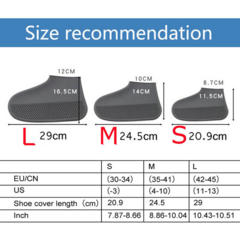 Cubre Zapatilla de Silicona Impermeable Talle L - tienda online
