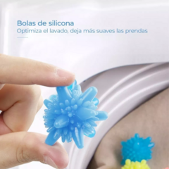 Esfera Bola Silicona Lavarropa Para Limpieza - UNISHOPS
