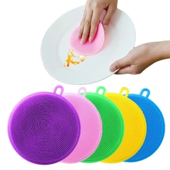 Esponja silicona redonda - UNISHOPS