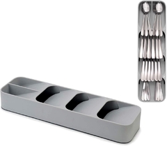 Cubertero Divisor Organizador Para Cubiertos Largo Plástico - tienda online