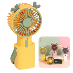 Ventilador de Mano con Respaldo Angular - UNISHOPS