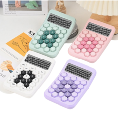 Calculadora de Escritorio Botones Hexagonales Violeta - comprar online