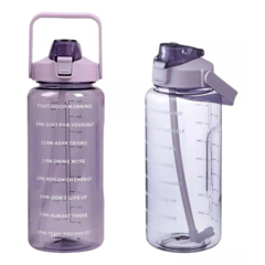 Botella Antiderrame Motivacional 2L ROSA - tienda online