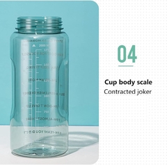 Botella Antiderrame Motivacional 2L ROSA - tienda online