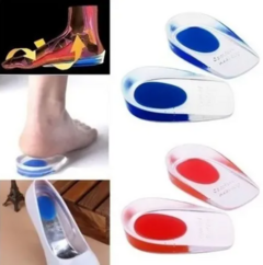 Talonera Espolon Pie Fascitis Gel Descanso Solo Color Azul - comprar online