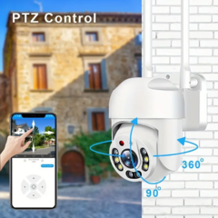 Cámara de Seguridad 360° IP66 Wifi - UNISHOPS