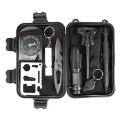 Kit Tactico Estuche Supervivencia Camping Multifuncion en internet