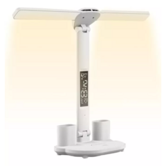 Lampara Portátil Articulable con Reloj Digital - comprar online