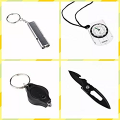 Kit Tactico Estuche Supervivencia Camping Multifuncion