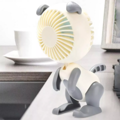 Ventilador de Escritorio Porta Celular Articulable - UNISHOPS