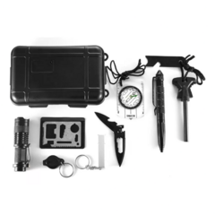 Kit Tactico Estuche Supervivencia Camping Multifuncion