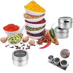 Set Especiero X3 con Base Metalica - comprar online