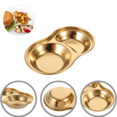 Plato para Aderezos de Acero Inoxidable - comprar online