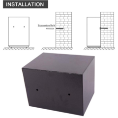 Caja Fuerte Reforzada 23x17x17cm en internet
