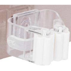 Soporte para Escoba Autoadhesivo Transparente en internet