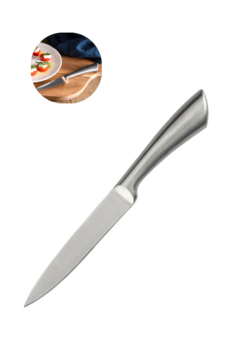 Cuchillo Recto Mango Metalico 33cm en internet