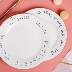 Plato Playo De Ceramica 8' Pattiserie