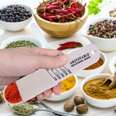 Cuchara Medidora Regulable 2 Piezas De Calidad Alimentaria B