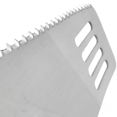 Espatula Parrilera Dentada con Mango de Goma - UNISHOPS
