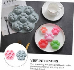 Molde de Silicona Huellas de Perro - UNISHOPS
