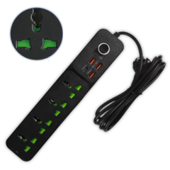 Alargue Moderno 4 Tomas Usb C Adaptador Extranjero Viajes - comprar online