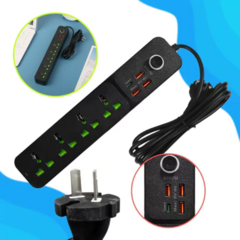 Alargue Moderno 4 Tomas Usb C Adaptador Extranjero Viajes