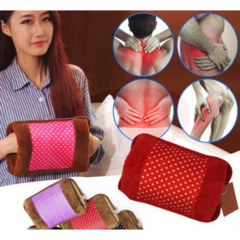 Bolsa De Agua Caliente Electrica con Felpa