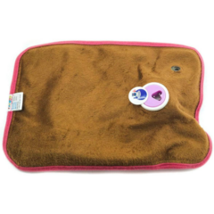 Bolsa De Agua Caliente Electrica con Felpa - UNISHOPS