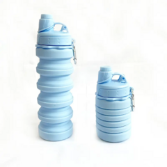 Botella Plegable de Silicona 500mL - UNISHOPS