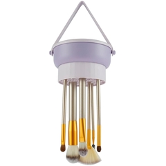 Cesta Limpia Brochas Pinceles Maquillaje Silicona Colgar - UNISHOPS
