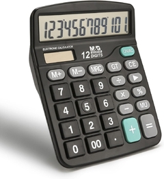 Calculadora de Escritorio 12 Digitos Solar - UNISHOPS