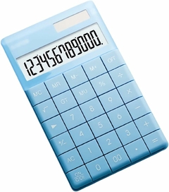 Imagen de Calculadora 12 Digitos Solar Celeste