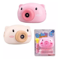 Burbujero con Forma Cámara De Fotos Cerdito - UNISHOPS