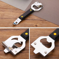Abrelatas Multiple Acero Inoxidable - UNISHOPS