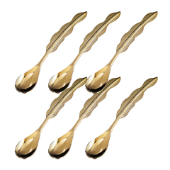 Imagen de X6 Cucharitas de Te Mango Pluma