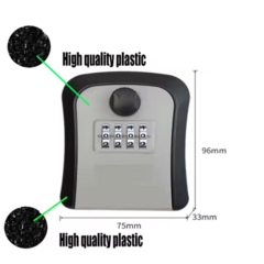 Caja de Seguridad Plastica para Llaves - comprar online
