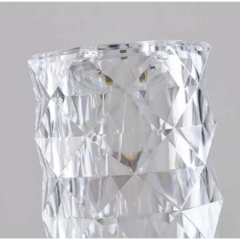 Diamond Rose Lampara Velador Led Rgb Recargable Usb Táctil C - tienda online