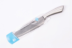 Cuchillo Ancho Mango Metalico 33cm - UNISHOPS