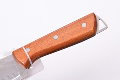 Cuchillo Ranurado Mango de Madera con Gancho Metalico - UNISHOPS
