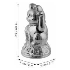 Gato Japonés De La Suerte Fortuna 11 Cm Maneki Neko