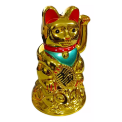 Gato Japonés De La Suerte Fortuna 11 Cm Maneki Neko - comprar online