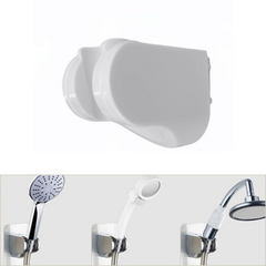 Soporte Cabezal Ducha Autoadhesivo Blanco