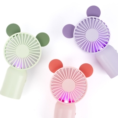 Mini Ventilador de Mano con Luces - UNISHOPS