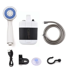 Ducha Portatil con Bomba Inalambrica - UNISHOPS
