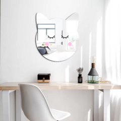 Espejo Autoadhesivo Personalizable Decorativo Set x4