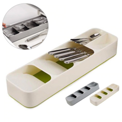Cubertero Divisor Organizador Para Cubiertos Largo Plástico