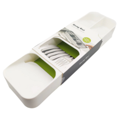 Cubertero Divisor Organizador Para Cubiertos Largo Plástico - comprar online